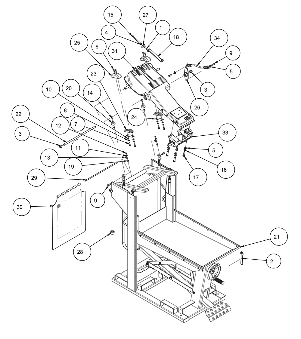 Section 02 Diagram and Parts List for MK-5010S 166929 MK Diamond Concrete Saw